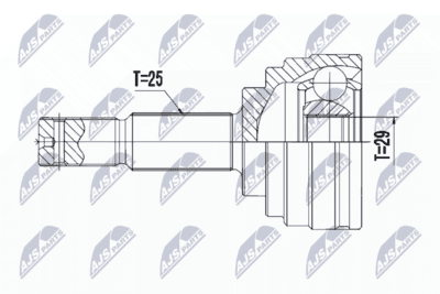 Jeu de joints, arbre de transmission