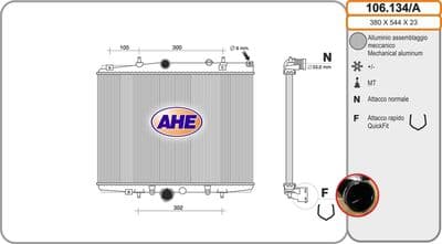 Radiateur, refroidissement du moteur