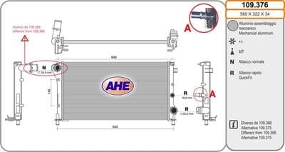 Radiateur, refroidissement du moteur