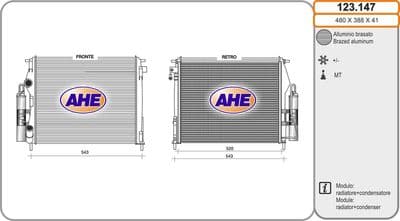 Radiateur, refroidissement du moteur