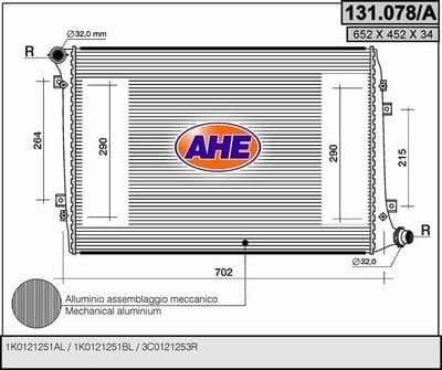 Radiateur, refroidissement du moteur