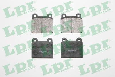 Kit de plaquettes de frein, frein à disque