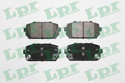 Kit de plaquettes de frein, frein à disque