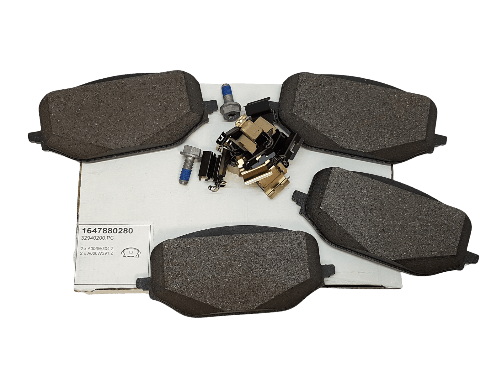Kit de plaquettes de frein, frein à disque Origine PEUGEOT
