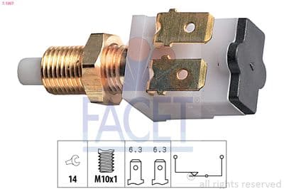 Interrupteur des feux de freins Made in Italy - OE Equivalent