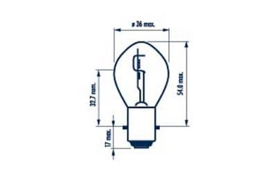 Ampoule, projecteur longue portée