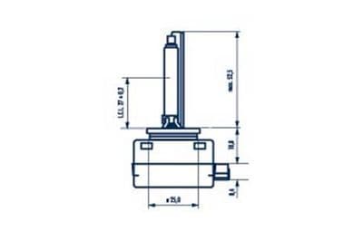 Ampoule, projecteur longue portée Xenon
