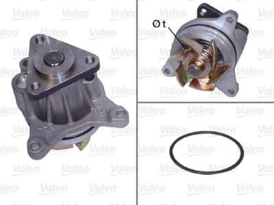 Pompe à eau, refroidissement du moteur