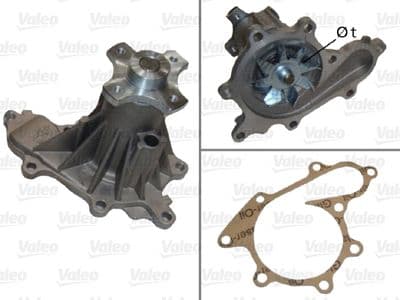 Pompe à eau, refroidissement du moteur