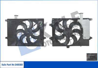 Ventilateur, refroidissement du moteur