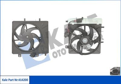 Ventilateur, refroidissement du moteur