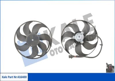 Ventilateur, refroidissement du moteur