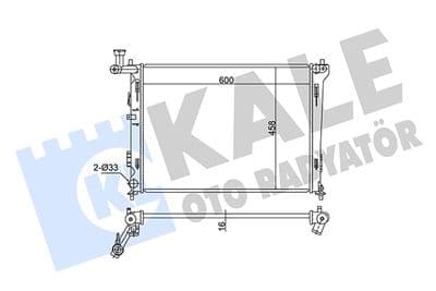 Radiateur, refroidissement du moteur