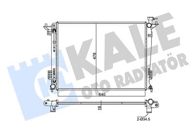 Radiateur, refroidissement du moteur
