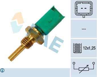 Sonde de température, liquide de refroidissement