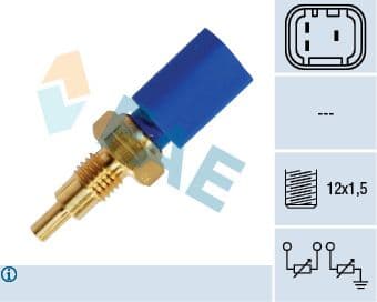 Sonde de température, liquide de refroidissement
