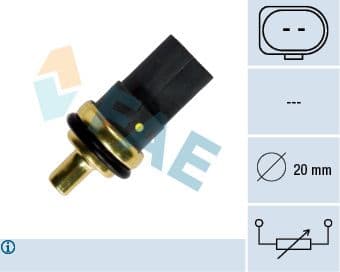 Sonde de température, liquide de refroidissement