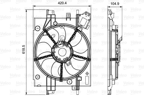 Ventilateur de radiateur
