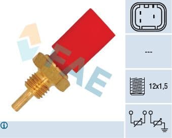 Sonde de température, liquide de refroidissement