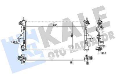 Radiateur, refroidissement du moteur