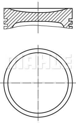 Piston moteur