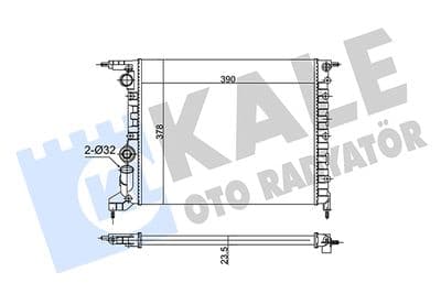 Radiateur, refroidissement du moteur