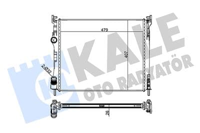 Radiateur, refroidissement du moteur