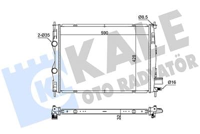 Radiateur, refroidissement du moteur