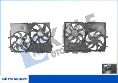 Ventilateur, refroidissement du moteur