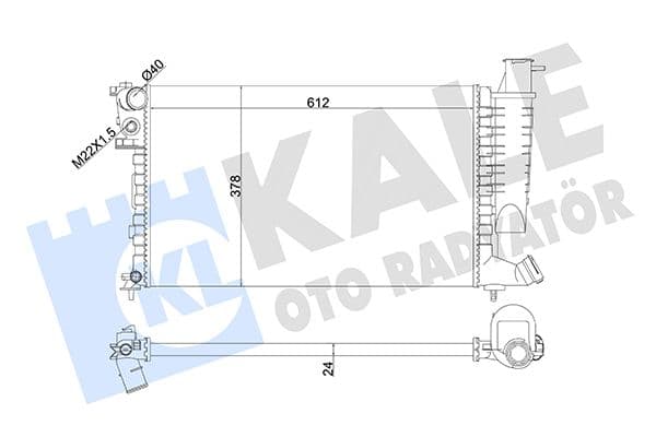 Radiateur de refroidissement