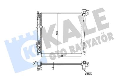 Radiateur, refroidissement du moteur