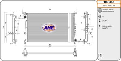 Radiateur, refroidissement du moteur