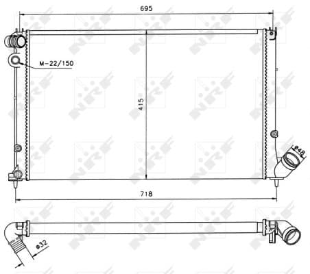 Radiateur de refroidissement
