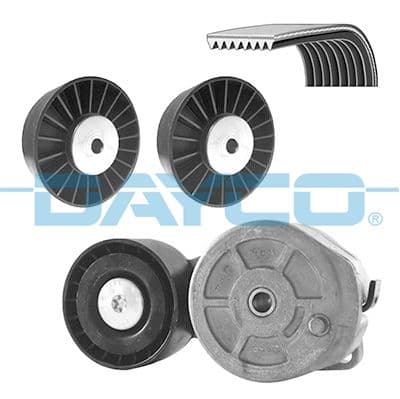 Jeu de courroies trapézoïdales à nervures