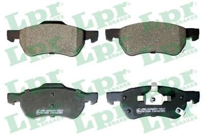 Kit de plaquettes de frein MG ZS
