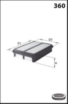 Filtre à air