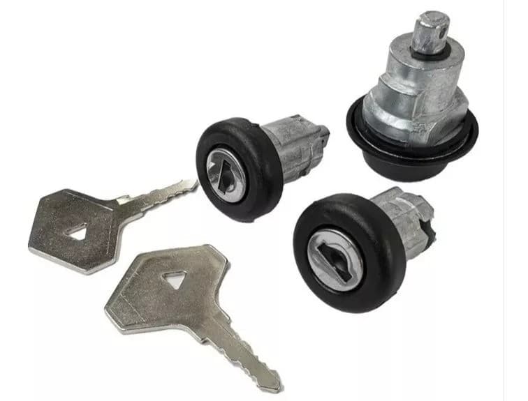 Jeu De Cylindres De Porte Et De Coffre