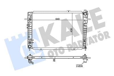 Radiateur, refroidissement du moteur