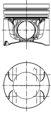 Piston moteur