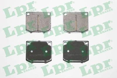 Kit de plaquettes de frein, frein à disque