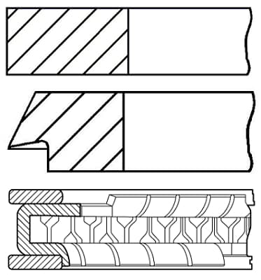 Segments de piston