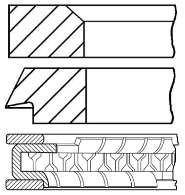 Segments de piston