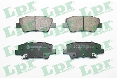 Kit de plaquettes de frein, frein à disque