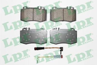 Kit de plaquettes de frein, frein à disque