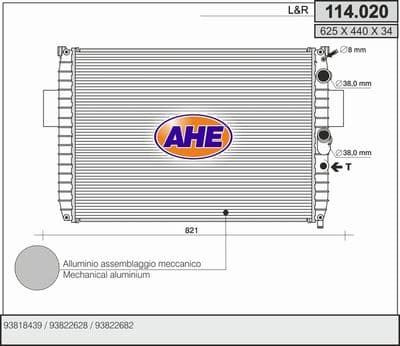 Radiateur, refroidissement du moteur