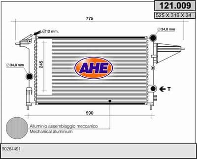 Radiateur, refroidissement du moteur