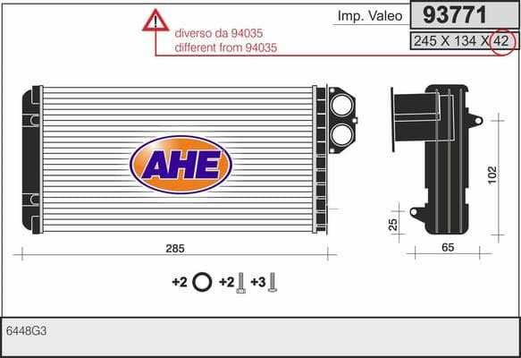 Radiateur de chauffage