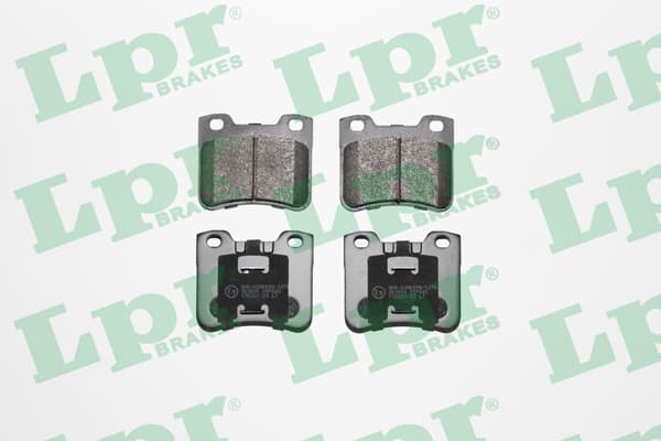Plaquettes de frein avant (Jeu de 4)