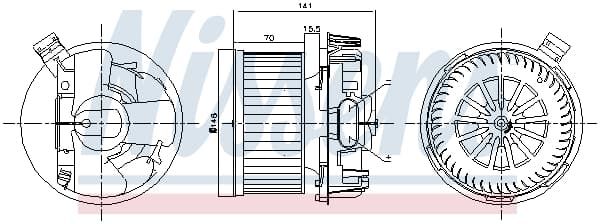 Ventilateur de climatisation