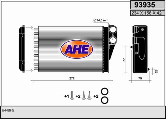 Radiateur de chauffage